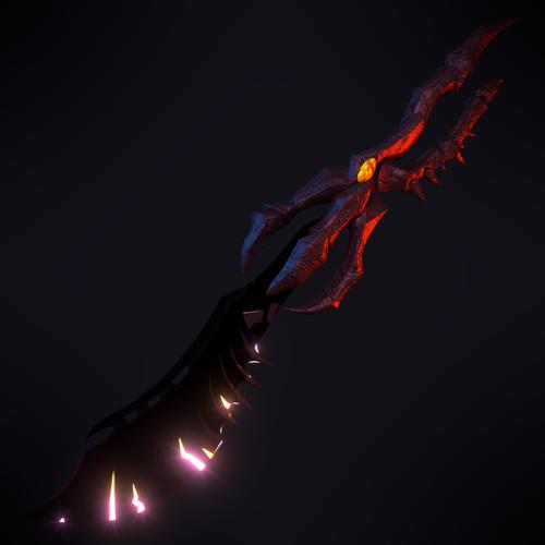 Consuming Cursed Scimitar (DragonFable) preview image